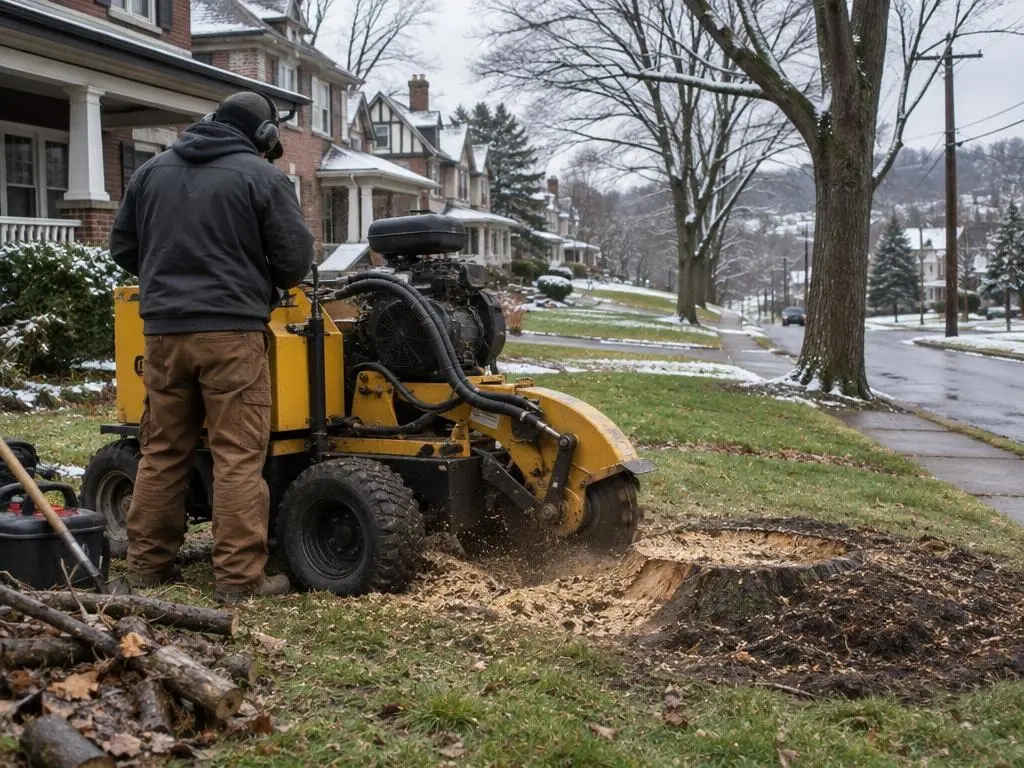 Stump Grinding in Canton, OH